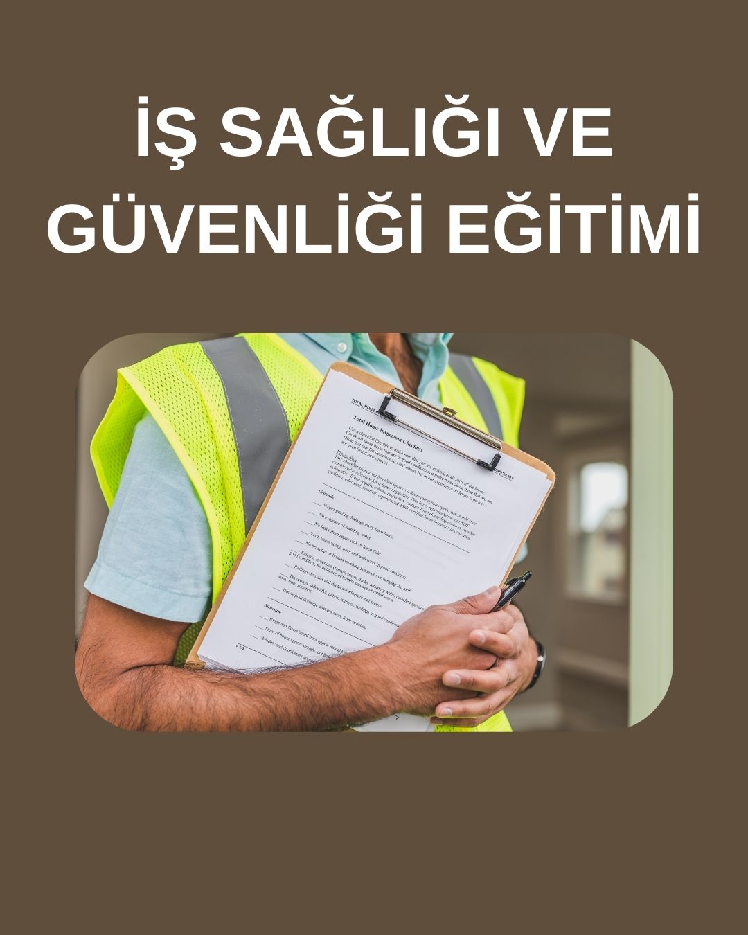 İş Sağlığı ve Güvenliği Uzmanlığı