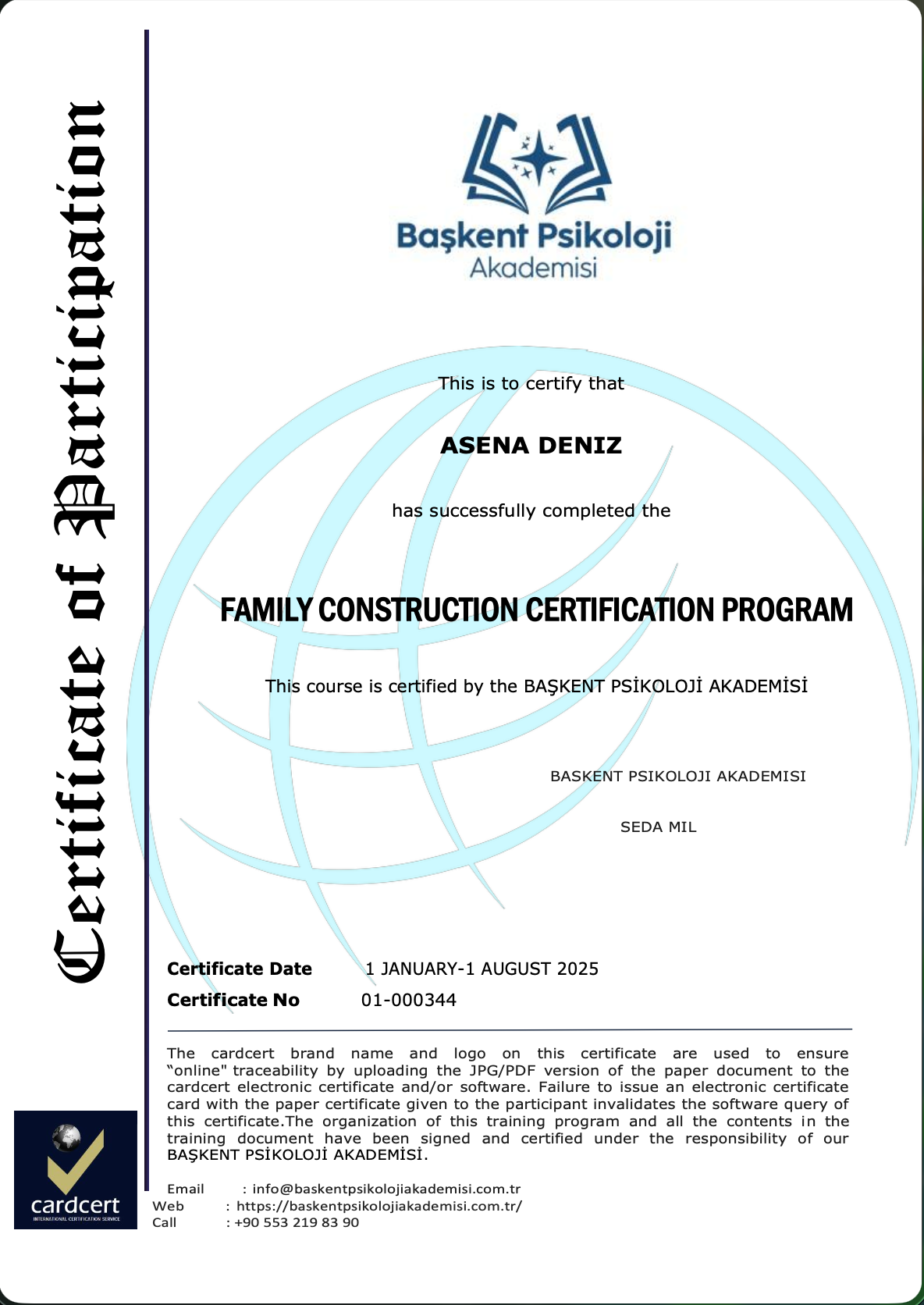 🌍 Uluslararası Geçerliliğe Sahip Sertifikalar